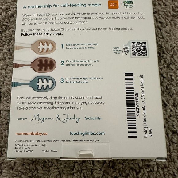 NumNum GOOtensil Toddler Utensils 3-Pack - Picture 4 of 4